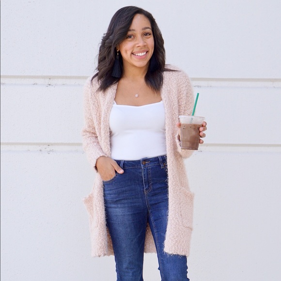 Open front cardigan with pockets - Picture 1 of 2